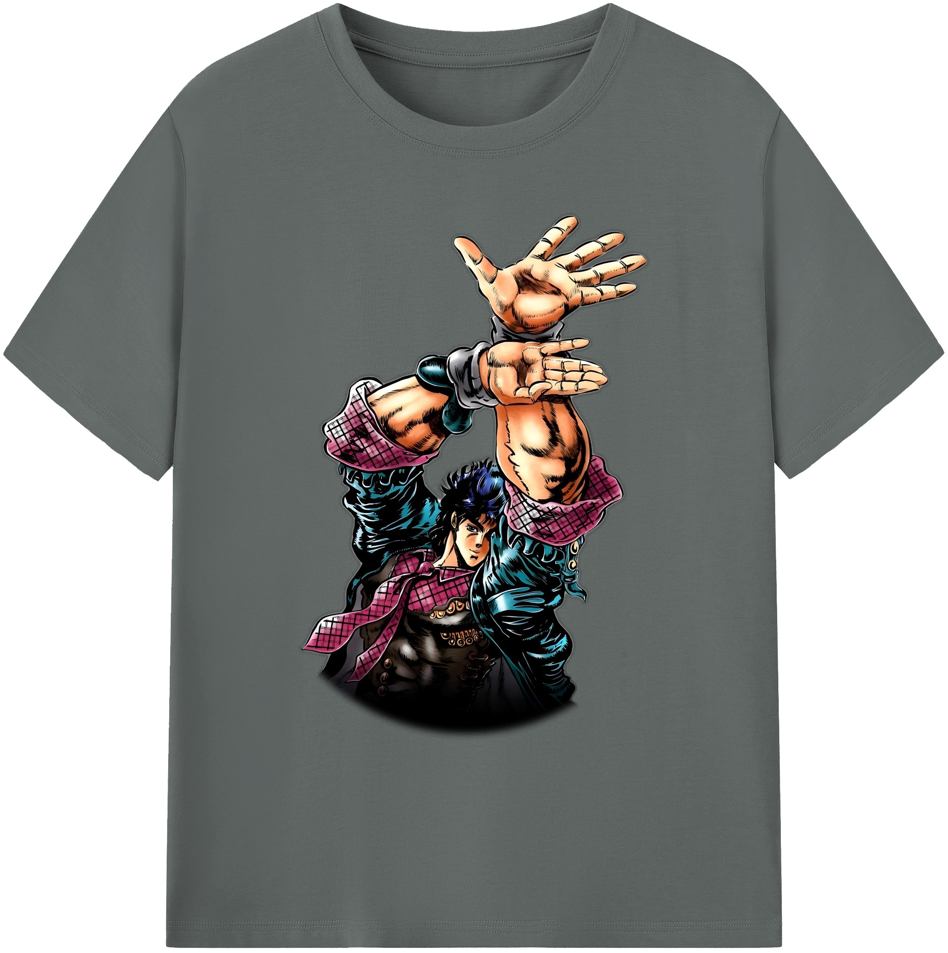 （画像用） ジョジョの奇妙な冒険 /ジョナサン?ジョースター JoJo's Bizarre Adventure Jonathan Joestar 綿100％ メンズ半袖Tシャツ｜肌触りやわらか＆通気性